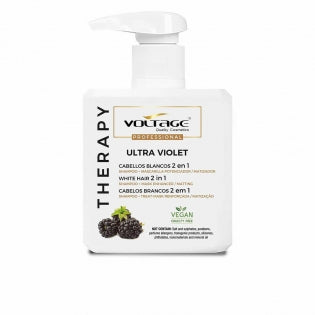 Shampoo til blond eller gråt hår Voltage Therapy Ultra Violet 2-i-1 (500 ml)